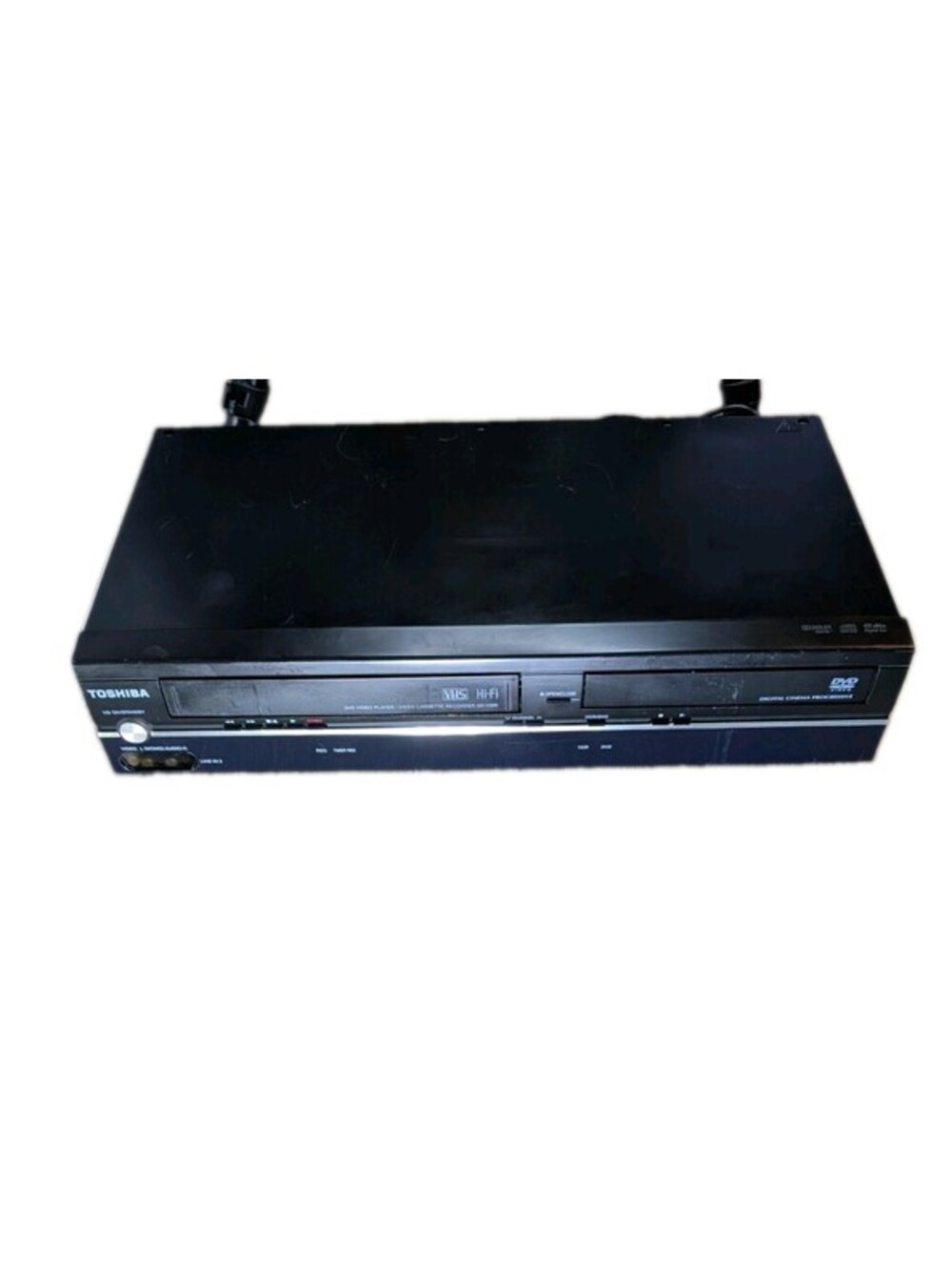 Toshiba SD-V398 DVD Video Player Video Cassette Recorder 120V 18W SDV398KC2 Good